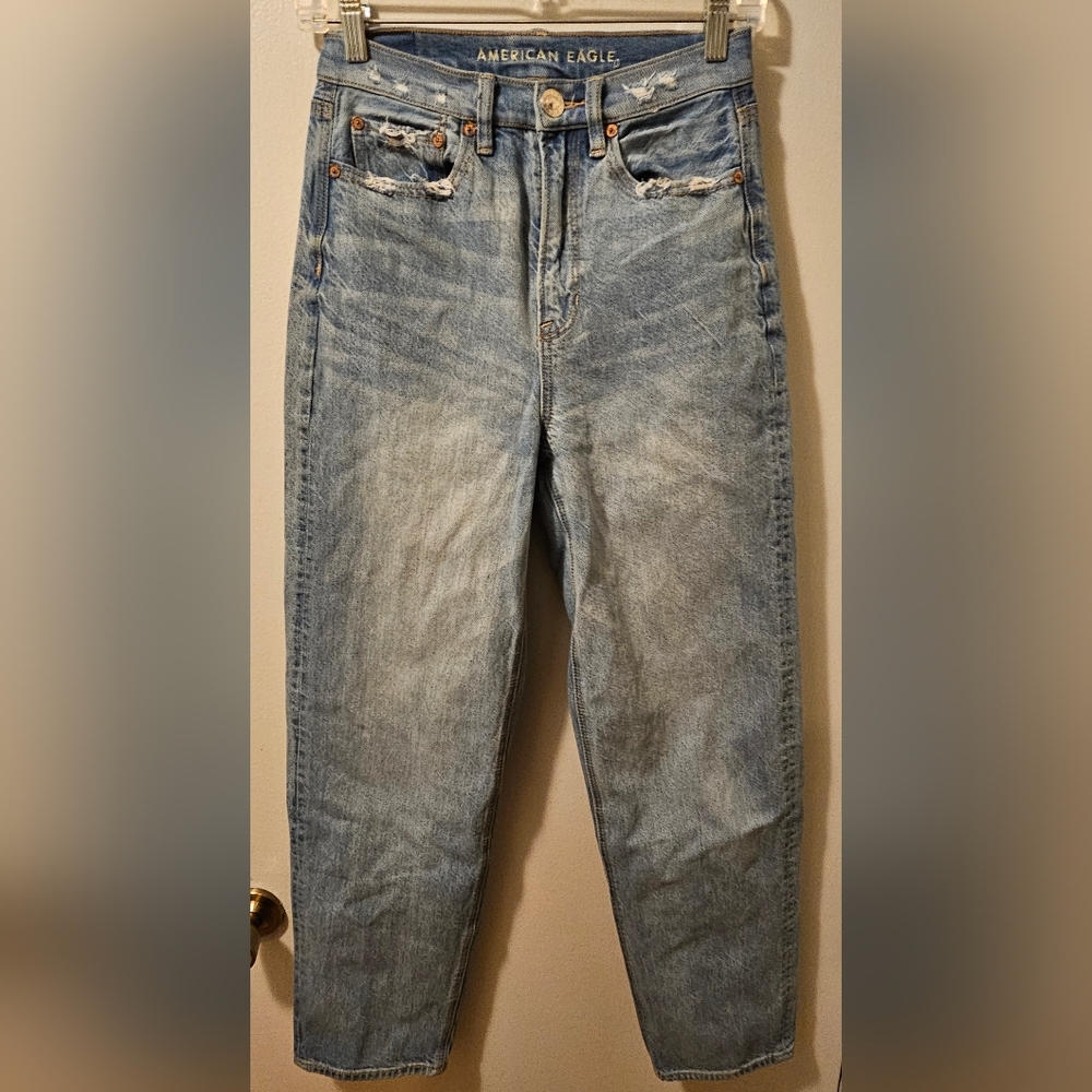 American Eagle Baggy Jeans Blue Women's Size 2